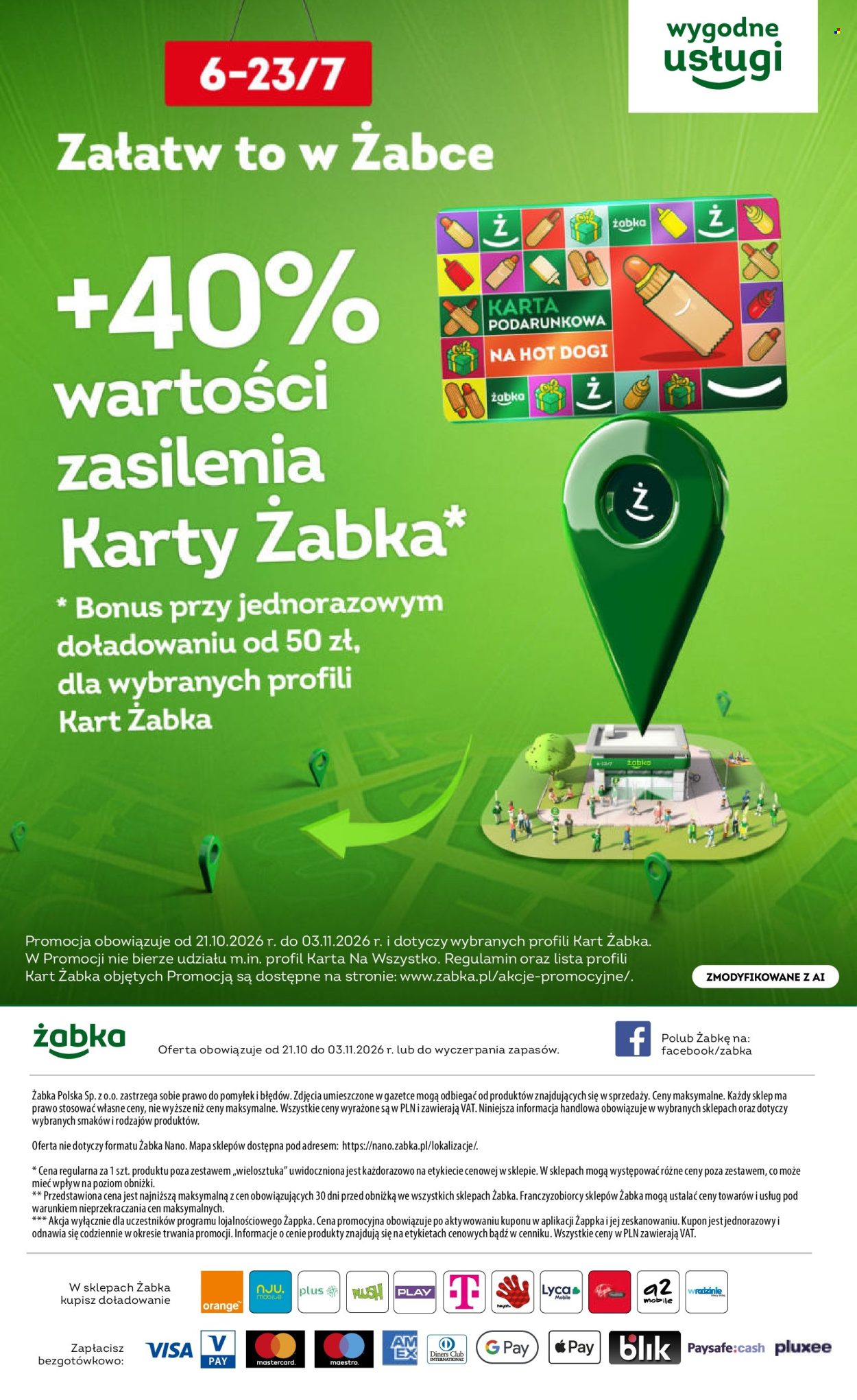 Gazetka Żabka - 21.10.2026 - 3.11.2026. Strona 72