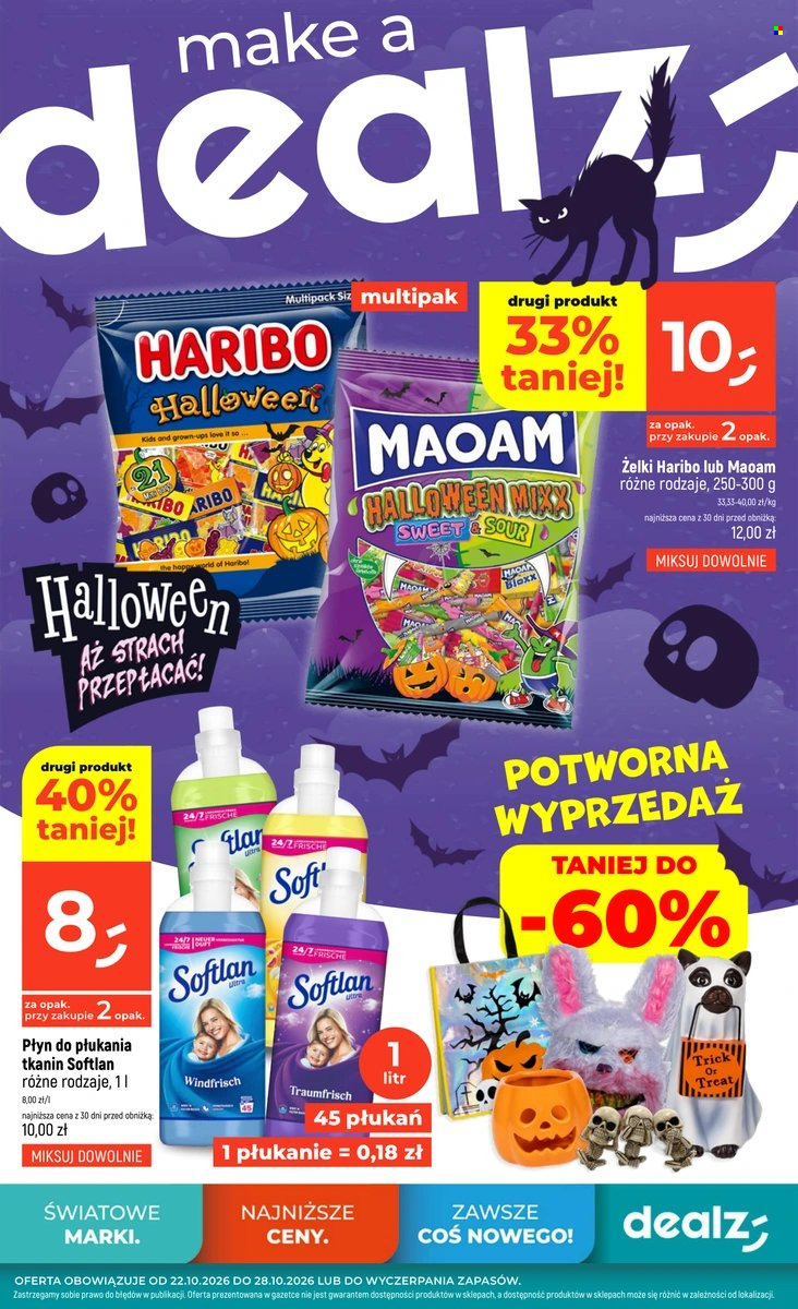Gazetka Dealz - 22.10.2026 - 28.10.2026. Strona 1