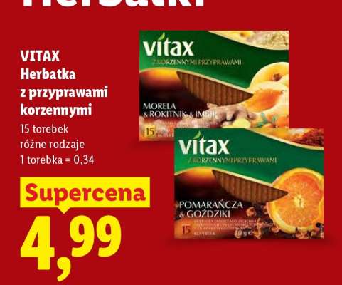 VITAX Herbatka z przyprawami korzennymi
