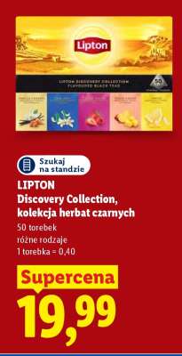 LIPTON Discovery Collection, kolekcja herbat czarnych