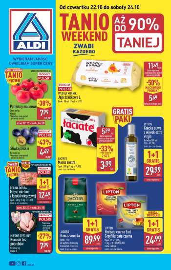Gazetka ALDI - 22.10.2026 - 24.10.2026.