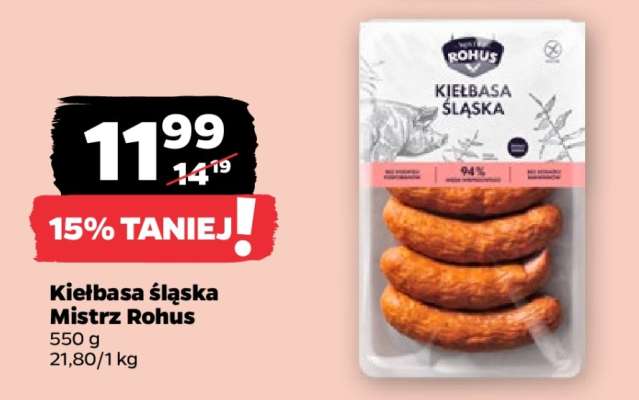 Kiełbasa śląska Mistrz Rohus