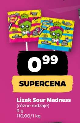 Lizak Sour Madness