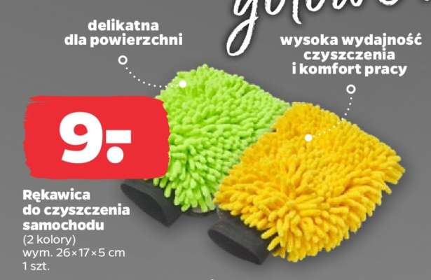 Rękawica do czyszczenia samochodu