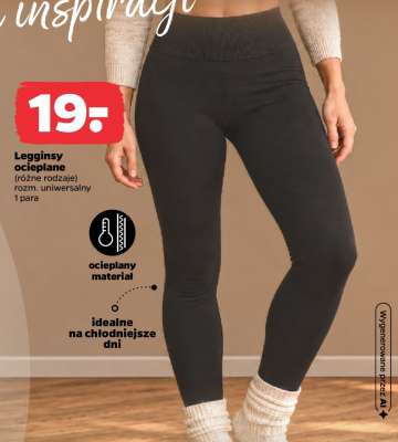 Legginsy ocieplane