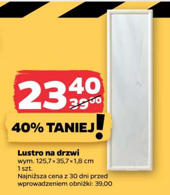 Lustro na drzwi