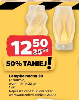 Lampka nocna 3D