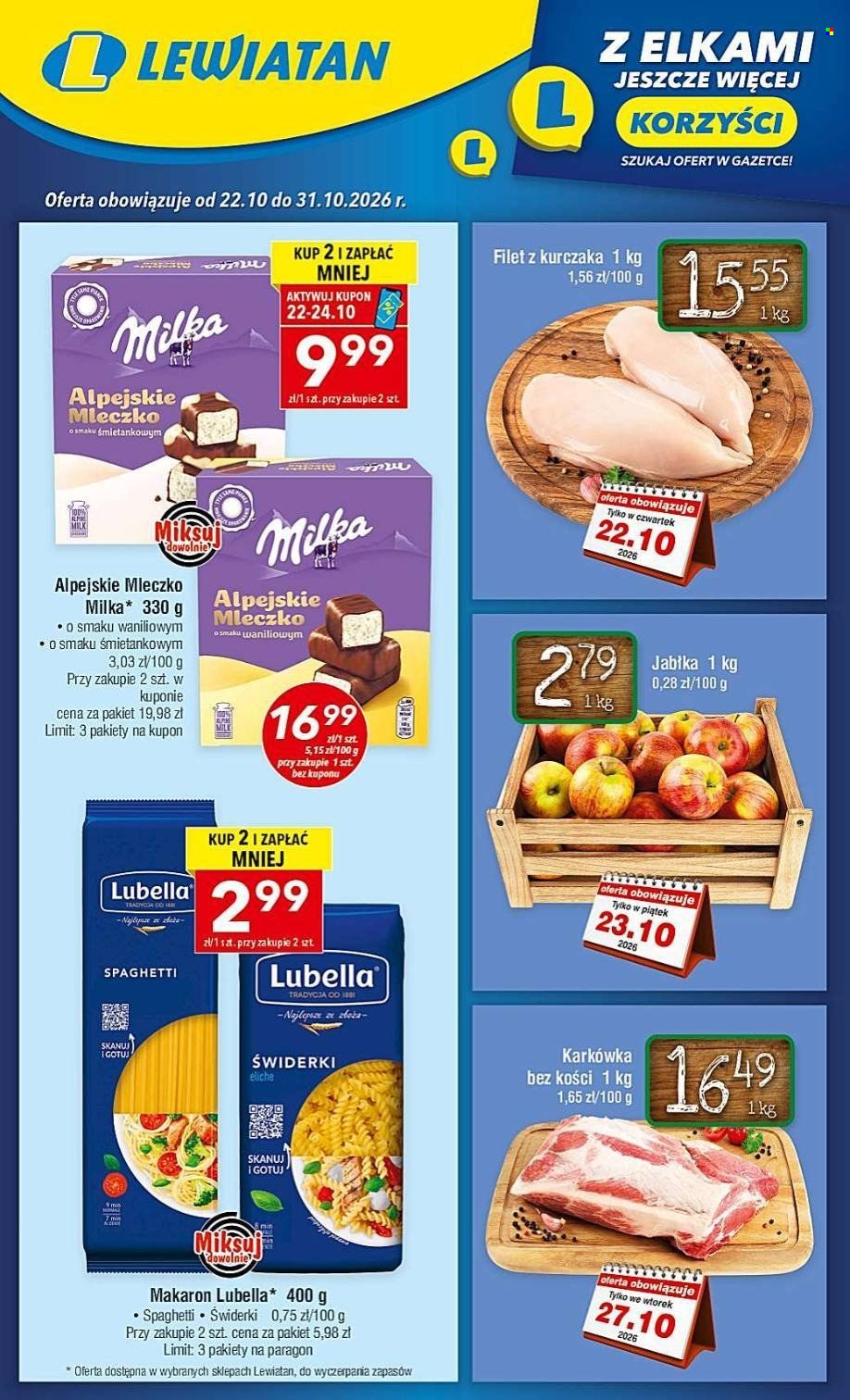 Gazetka Lewiatan - 22.10.2026 - 31.10.2026. Strona 1