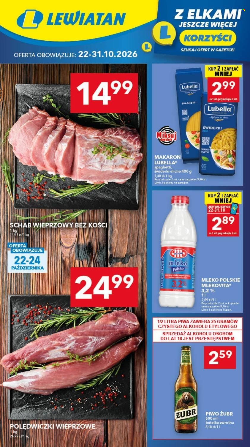 Gazetka Lewiatan - 22.10.2026 - 31.10.2026. Strona 1