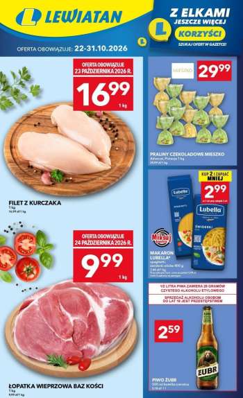 Gazetka Lewiatan - 22.10.2026 - 31.10.2026.