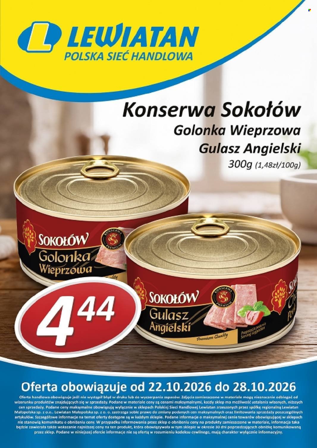 Gazetka Lewiatan - 22.10.2026 - 28.10.2026. Strona 3