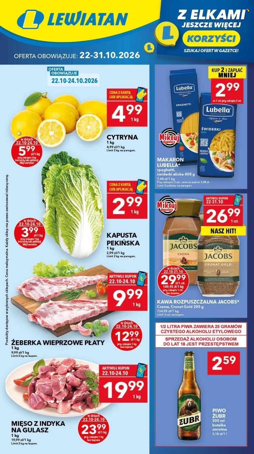 Gazetka Lewiatan - 22.10.2026 - 31.10.2026. Strona 1