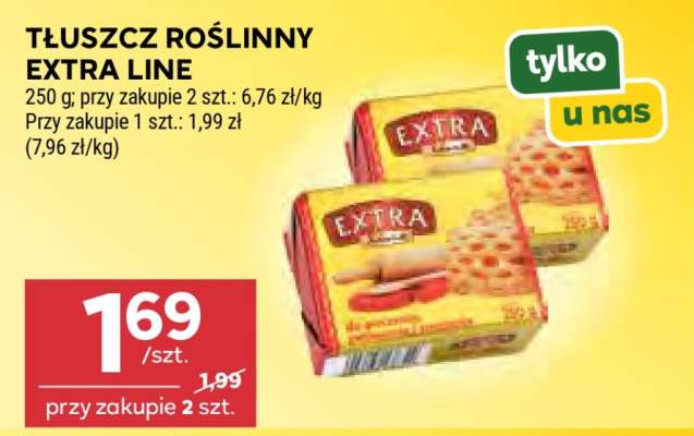 Tłuszcz roślinny Extra Line