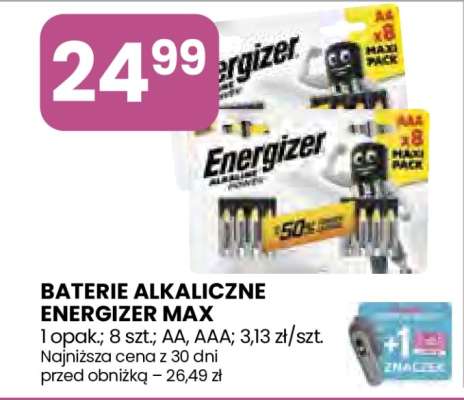Baterie alkaliczne ENERGIZER MAX