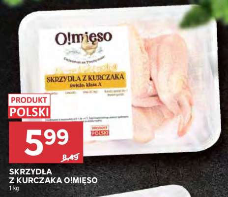 Skrzydła z kurczaka O!Mięso