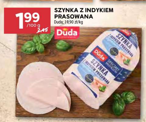 Szynka z indykiem prasowana*