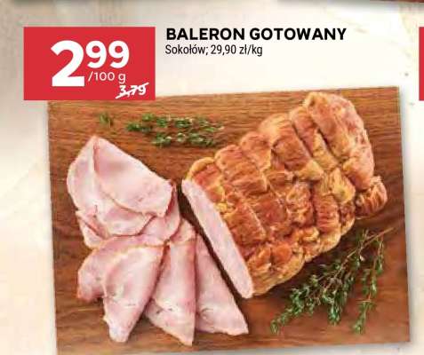 Baleron gotowany*