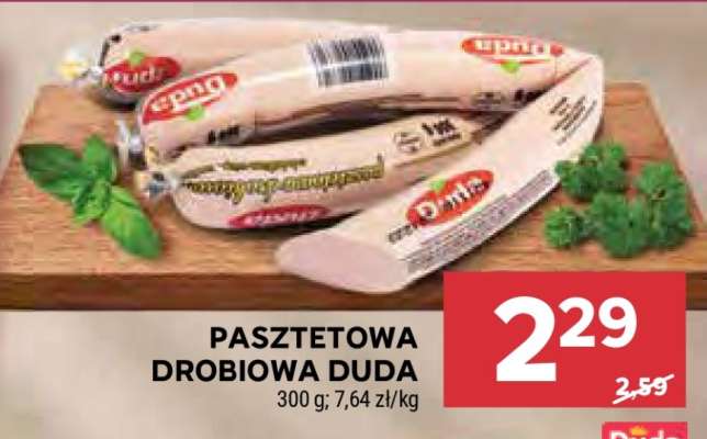 Pasztetowa drobiowa Duda