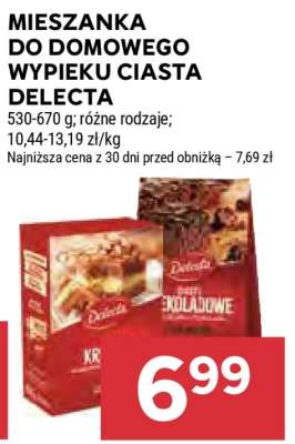 Mieszanka do domowego wypieku ciasta Delecta