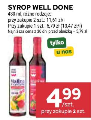 Syrop Well Done