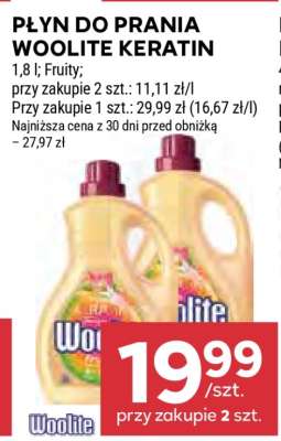 Płyn do prania Woolite Keratin