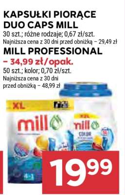Kapsułki piorące Duo Caps Mill
