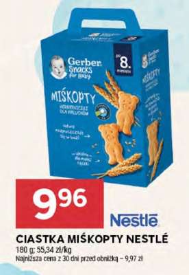 Ciastka Miśkopty Nestlé