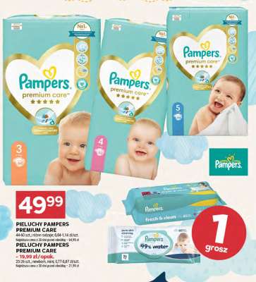 Pieluchy Pampers Premium Care