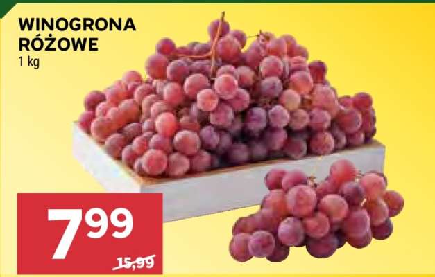 Winogrona różowe