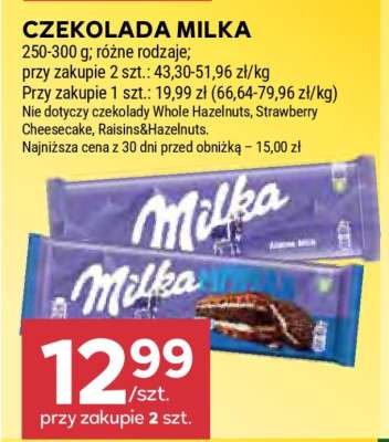 Czekolada MILKA