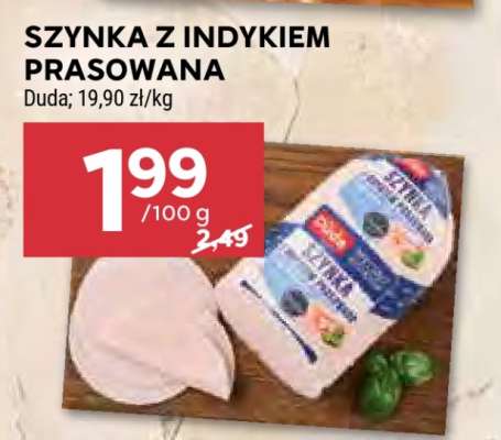 Szynka z indykiem prasowana*