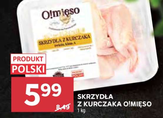 Skrzydła z kurczaka O!Mięso