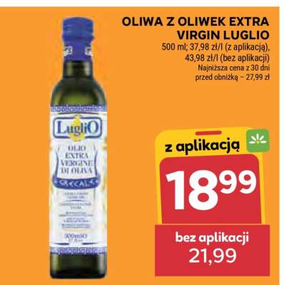 Oliwa z oliwek Extra Virgin Luglio