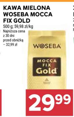 Kawa mielona WOSEBA MOCCA FIX GOLD
