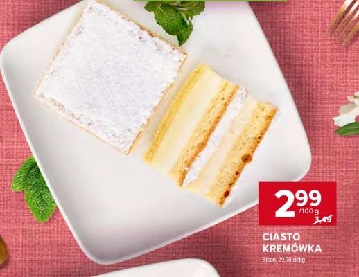Ciasto Kremówka