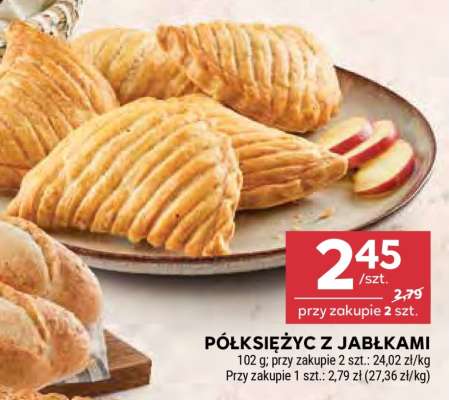 Półksiężyc z jabłkami