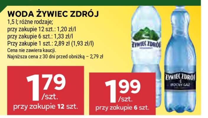Woda Żywiec Zdrój