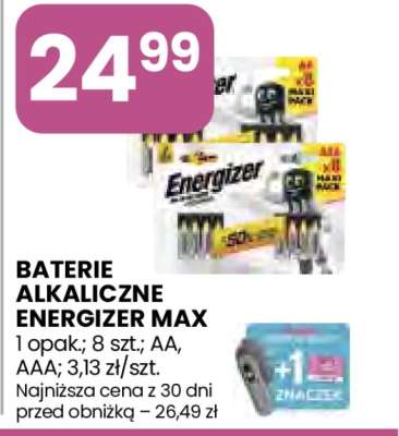 Baterie alkaliczne ENERGIZER MAX