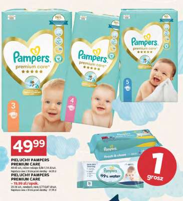Pieluchy Pampers Premium Care