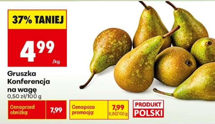 Gruszka konferencja na wagę
