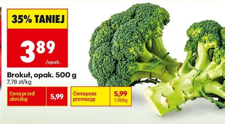 Brokuł opak 500 g