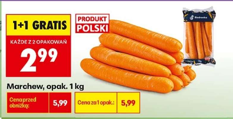 Marchew Opak. 1 kg
