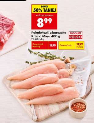 Polędwiczki z kurczaka Kraina Mies 400 g
