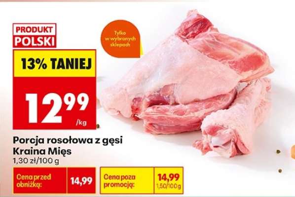 Porcja rosołowa z gęsi Kraina Mies