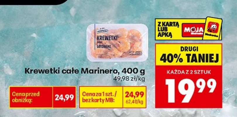 Krewetki całe Marinero 400 g