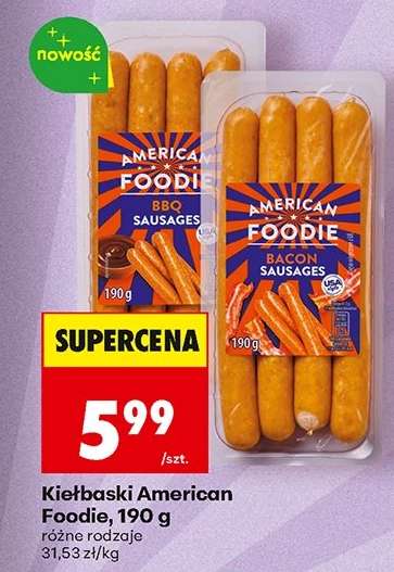 Kiełbaski American Foodie, 190 g