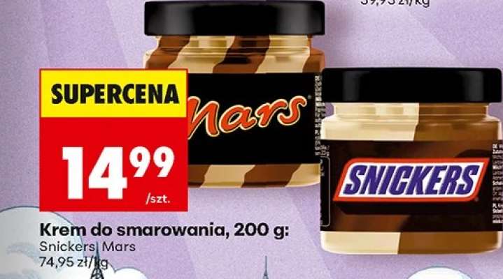 Krem do smarowania, 200 g: Snickers/Mars