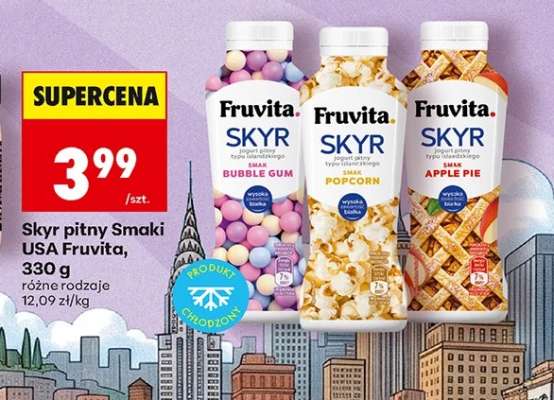 Skyr pitny Smaki USA Fruvita
