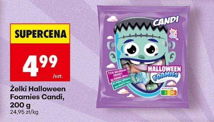 Żelki Halloween Foamies Candi, 200 g