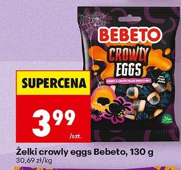 Żelki crowly eggs Bebeto, 130 g
